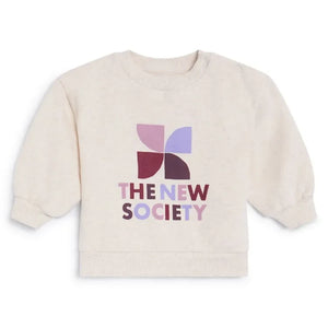the new society - TNS Baby Logo Sweatshirt | Gri