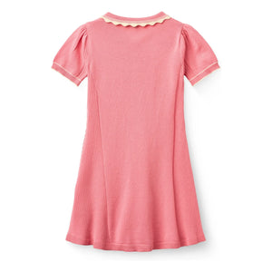 Copenhagen Colors - Organic Cotton Knit Dress | Light Pink
