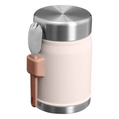 Stanley 1913 - Legendary Thermos Jar with Spoon/Fork 0.4 L | Pale Pink
