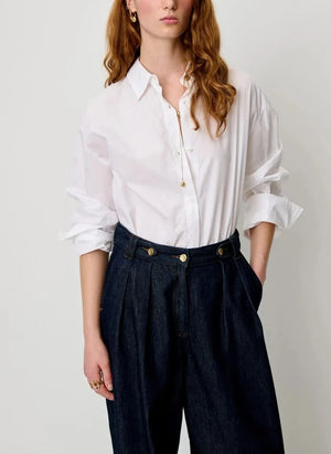 Sessùn - Neomi organic cotton shirt | Ecru