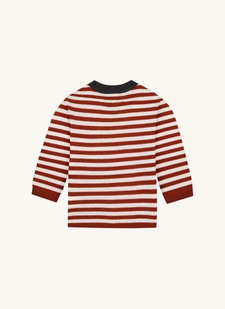 Bonton - Pepito Çizgili Kazak | Caramel