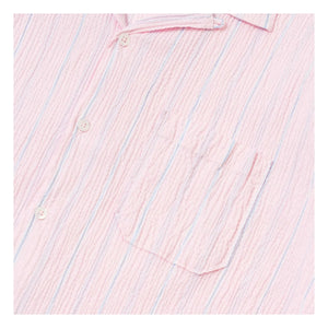 Universal Works - Striped Shirt Road | Pink