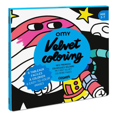 Omy - Velvet Coloring Book - Cosmos | Blue