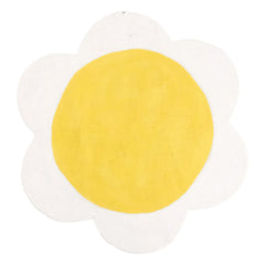 Muskhane - Daisy felt rug | Ecru