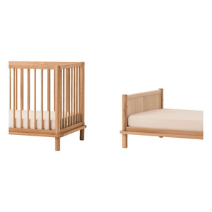 Nobodinoz - Latitude 70x140 Convertible Crib and Junior Bed Extension | Oak