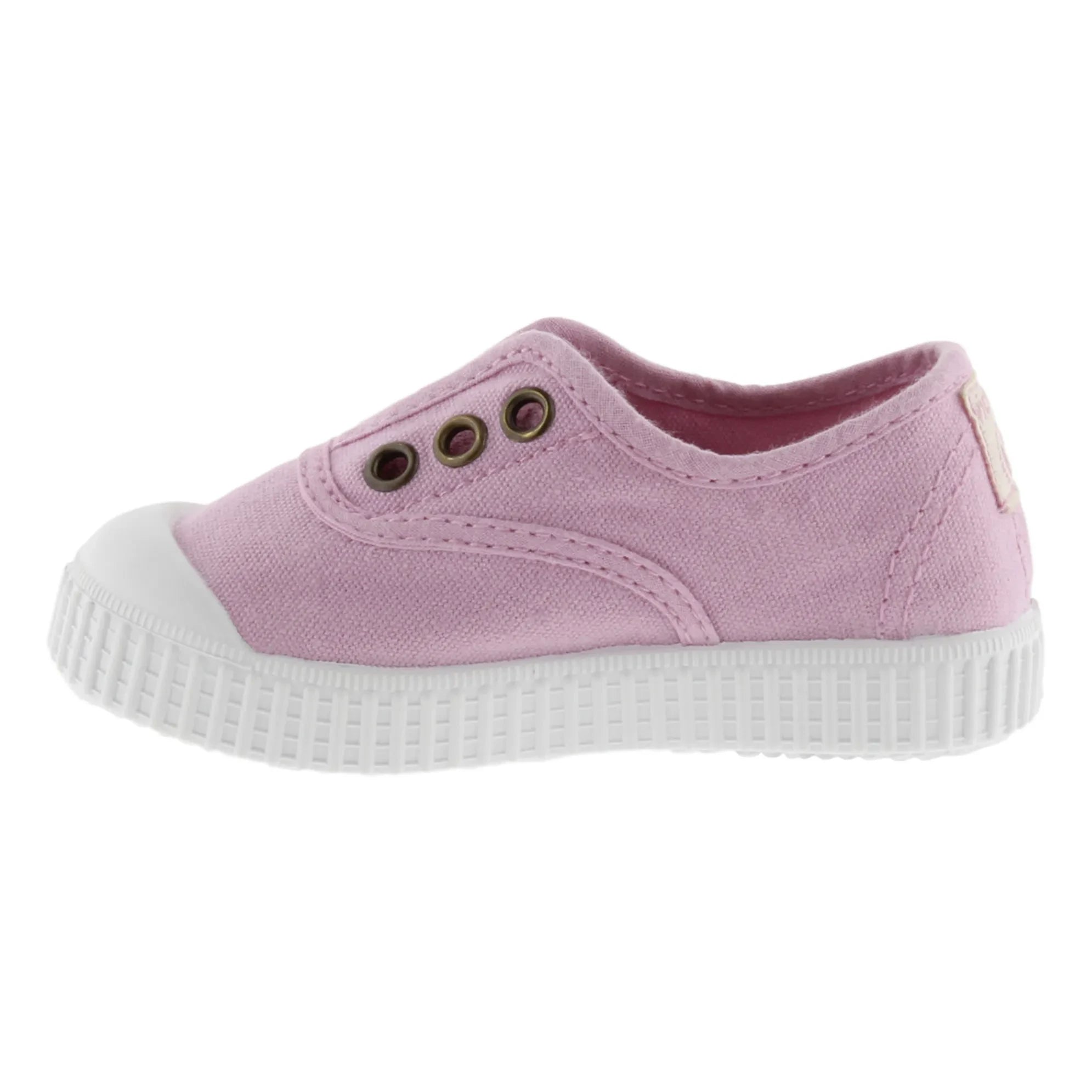 Victoria - Elastic Lace-up Sneakers | Light Pink