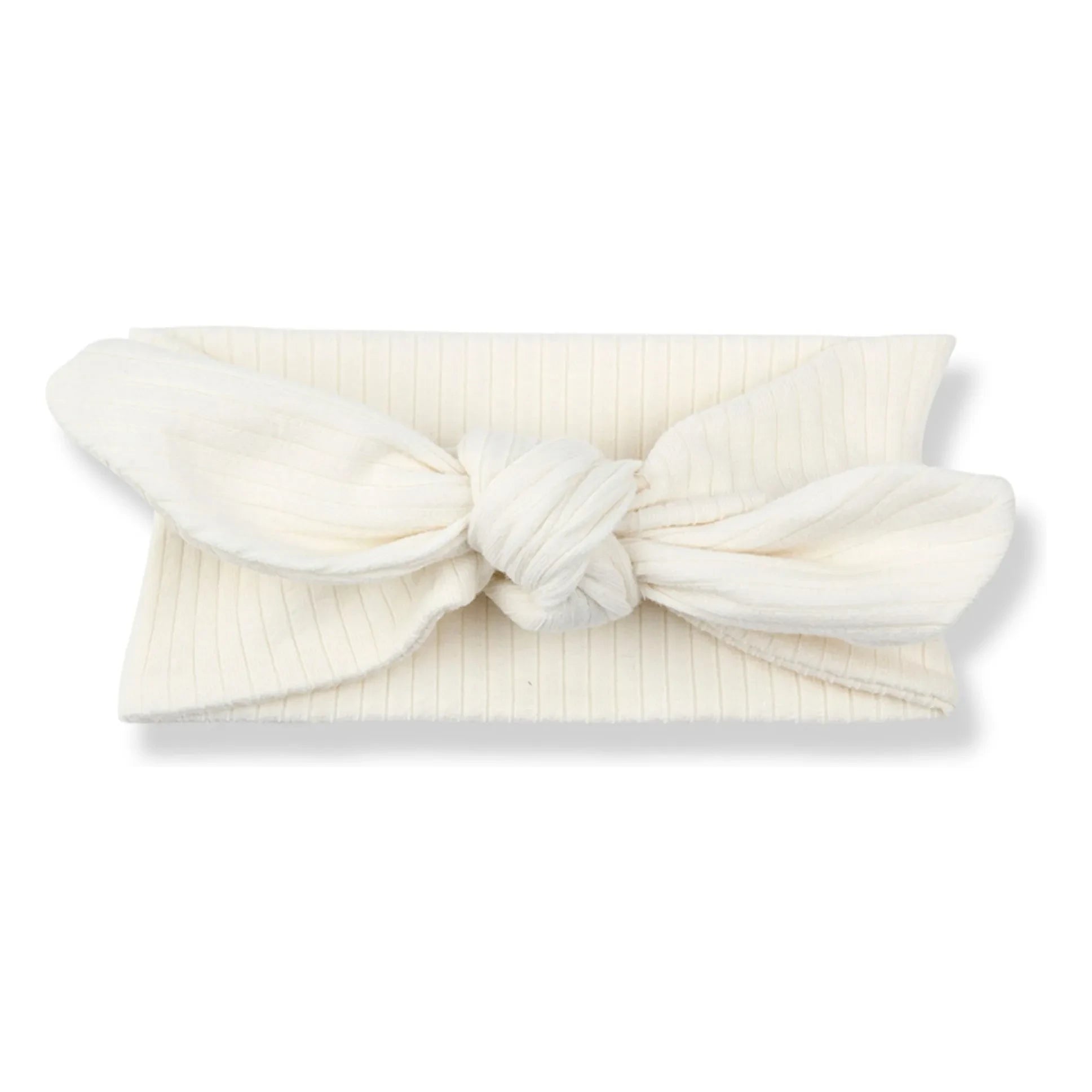 1+ in the family - Fitted Hair Band Ametlla Knots | White