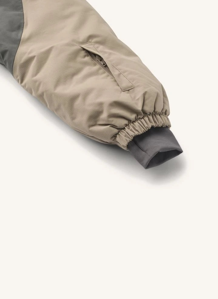 Wheat - Melte Ski Suits Made from Recycled Fibers | Grey