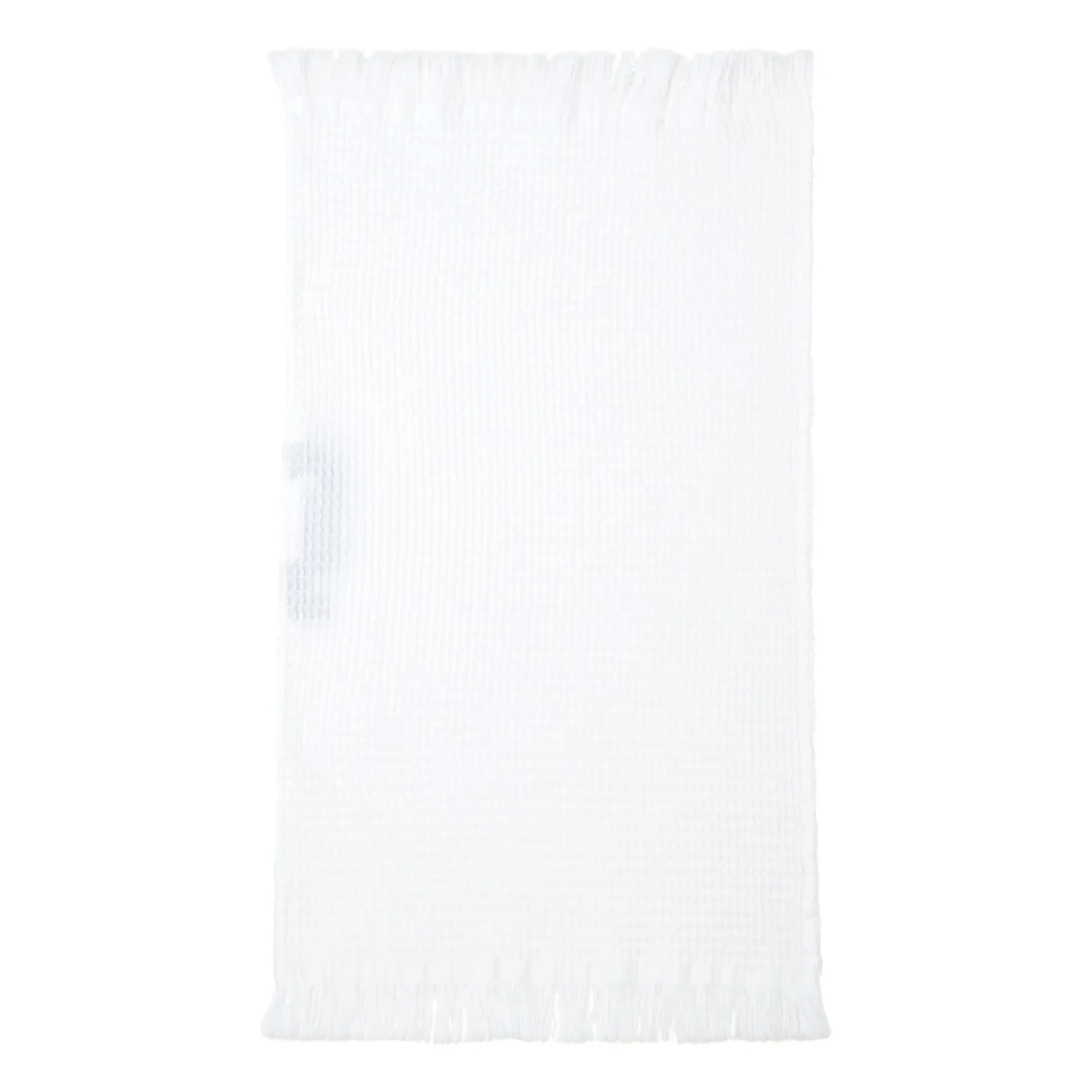 Haomy - Timor waffle weave guest towel | White