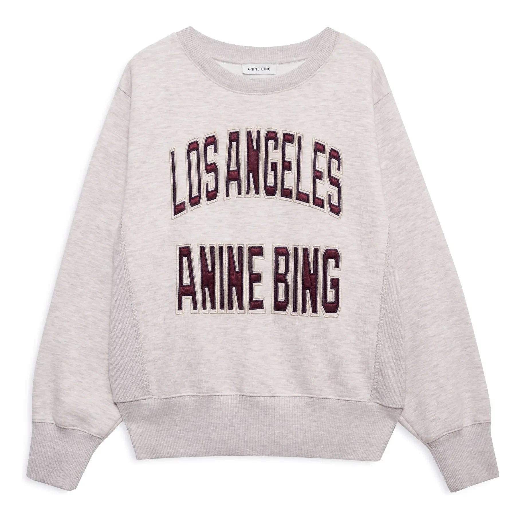 Anine Bing - Harry LA Sweatshirt | Heather Beige