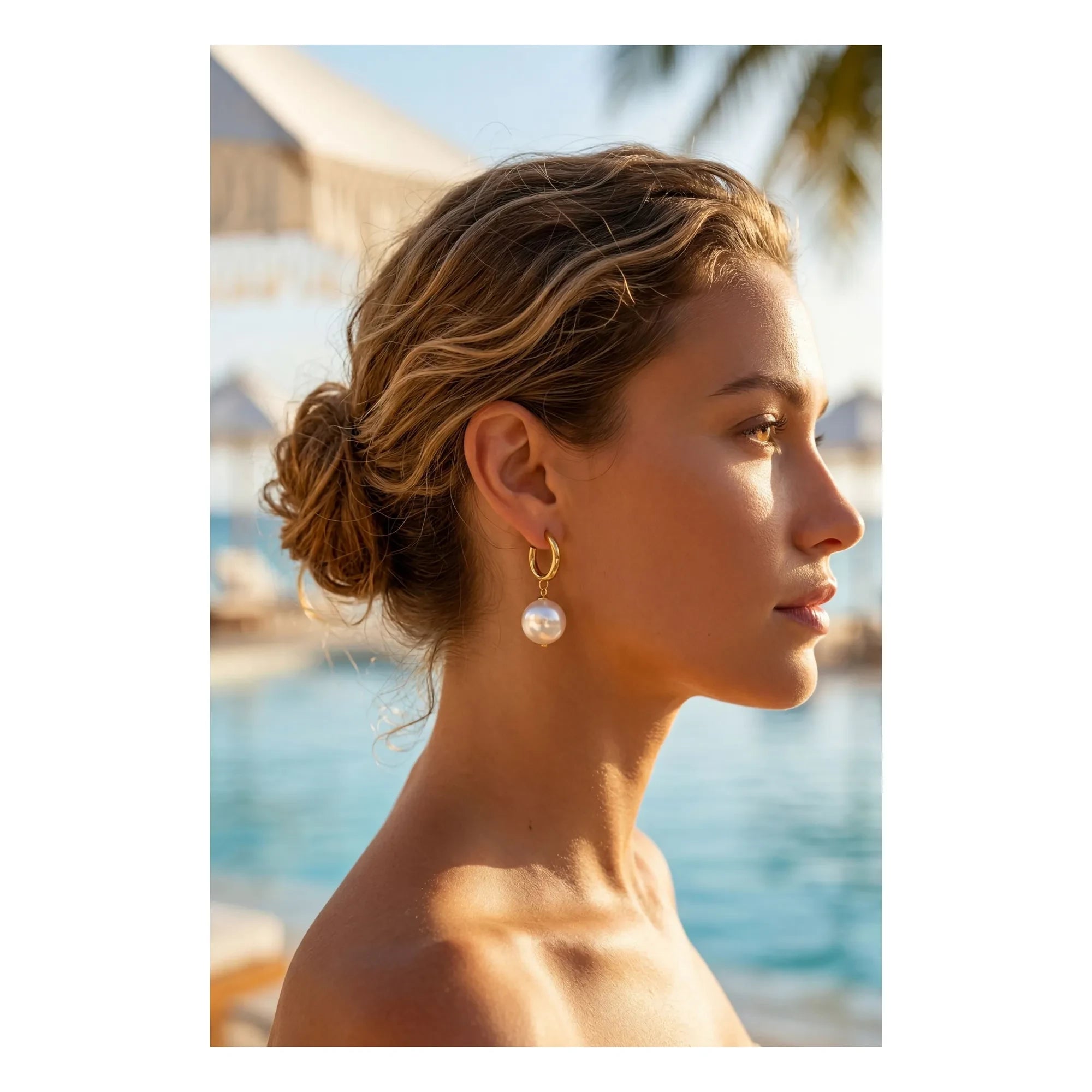 Perrine Taverniti - Exclusive Perrine Taverniti x Smallable - Pearl Earrings | Gold