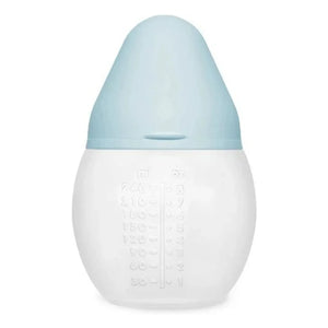 Elhée - Medical Silicone Baby Bottle and Physiological Nipple | Light Blue