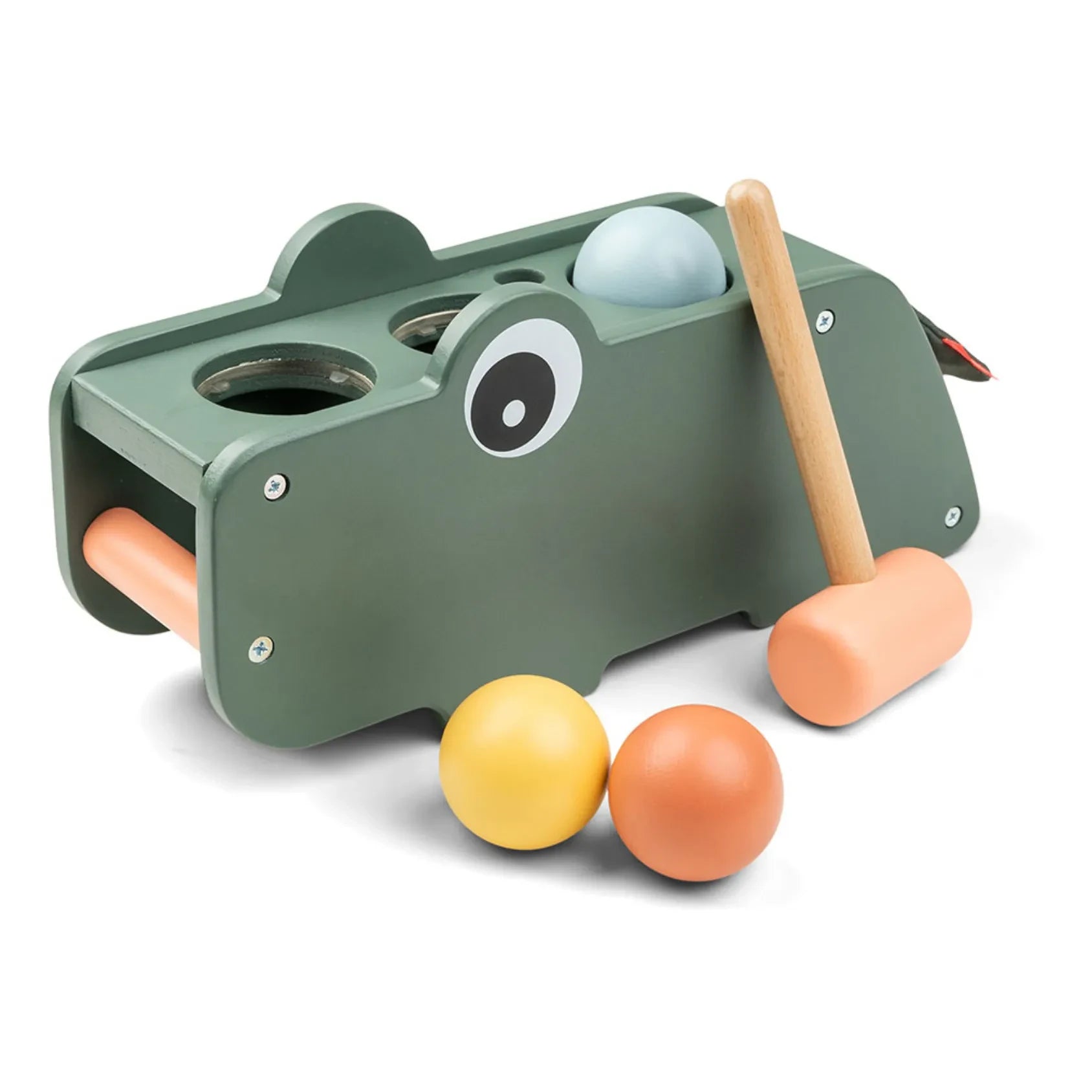 Done by Deer - Croco Hammer Toy | Green