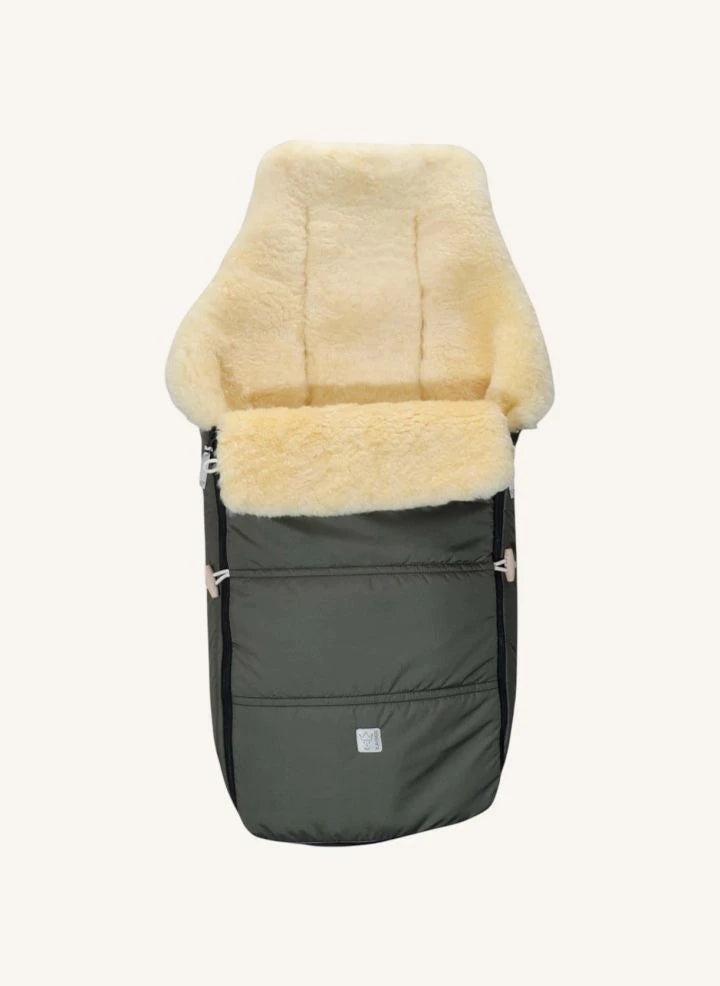 Kaiser - Dublas 2.0 universal lambskin footmuff | Khaki