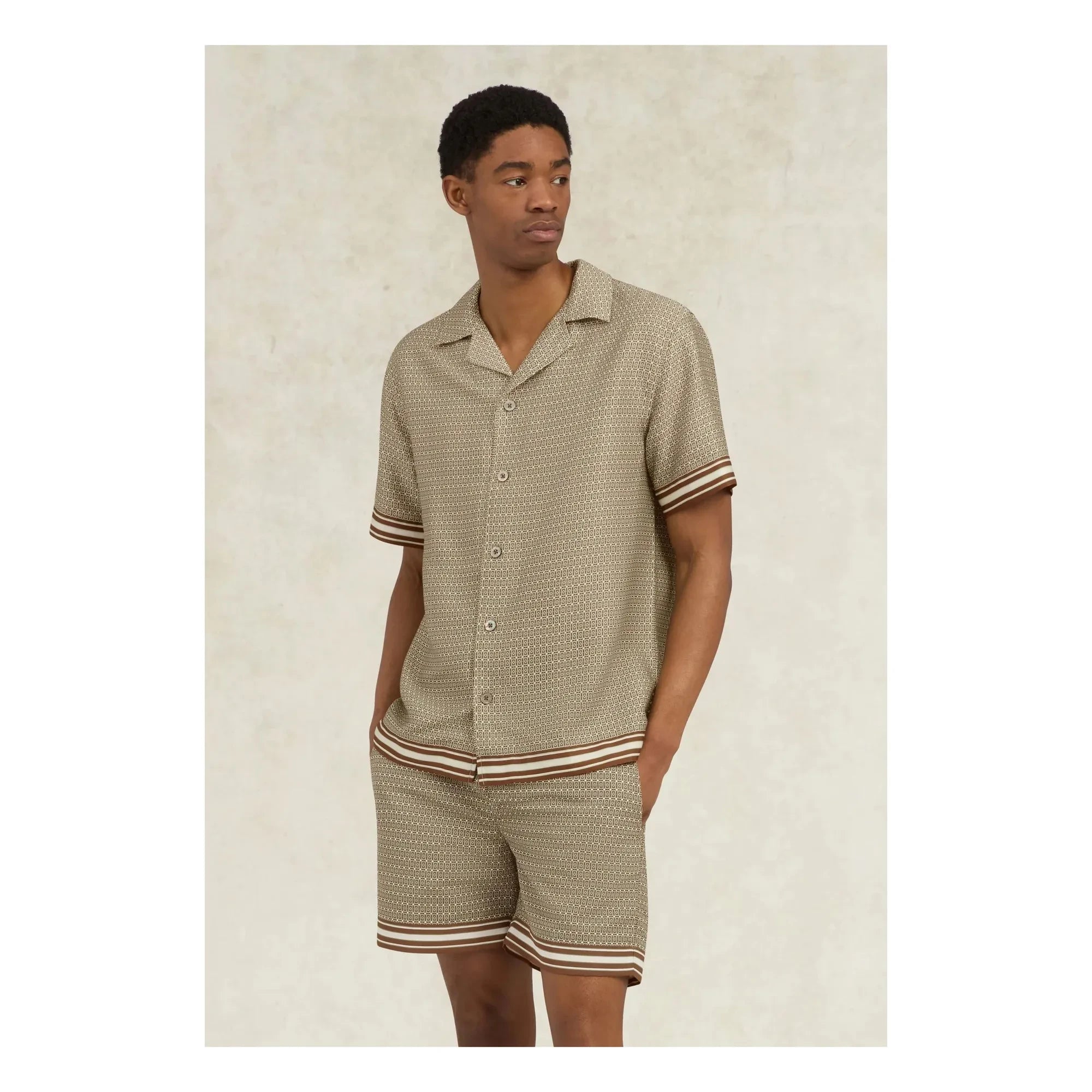 Ché Studios - Lucena Shirt | Taupe Gray