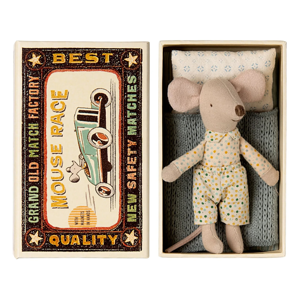 Maileg - Small Brother mouse in gift box