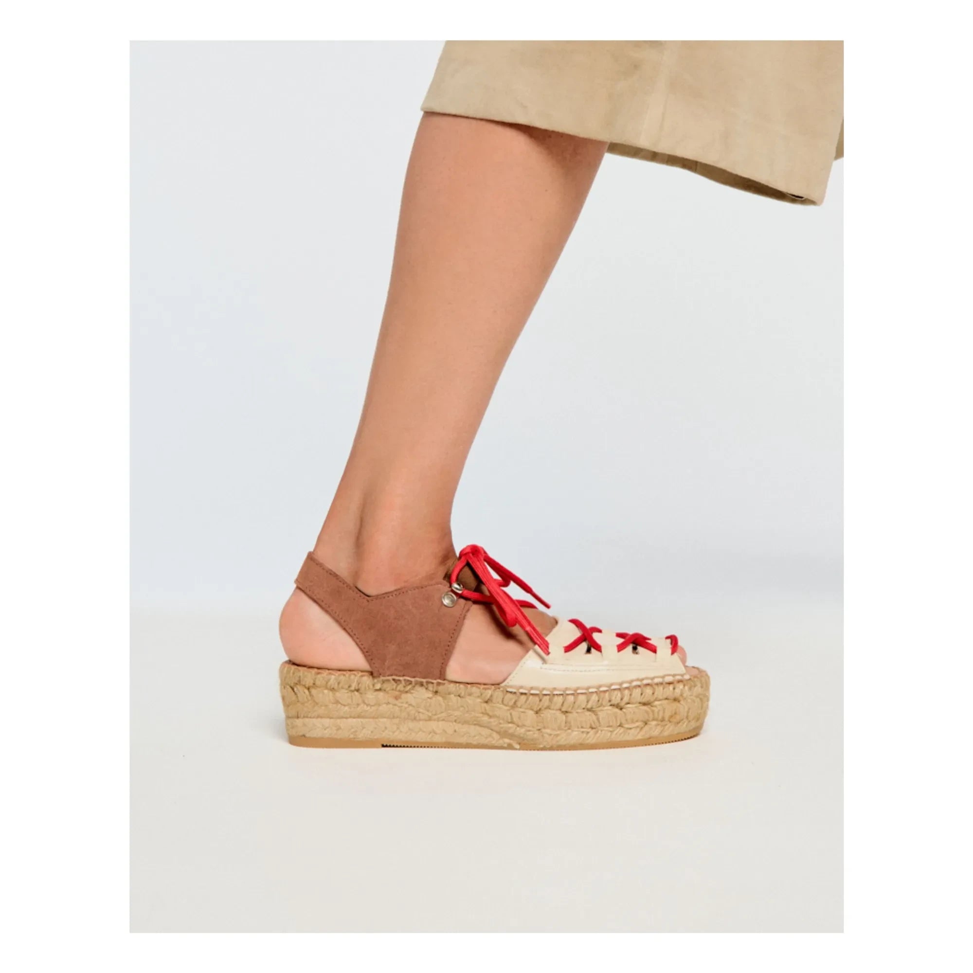 Naguisa - Cima Espadrilles | Brown
