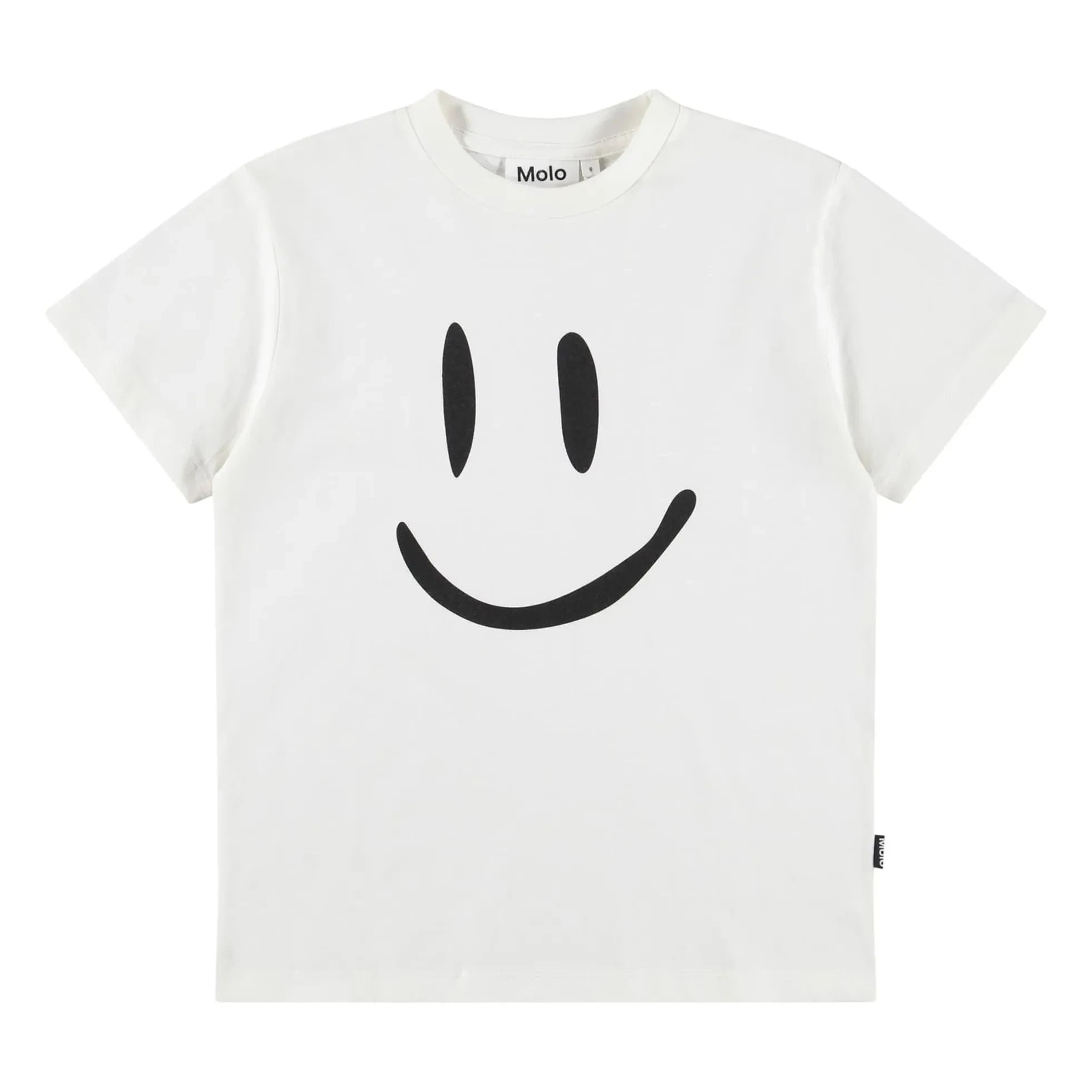 Molo - Roxo Smiley Organik Pamuk Tişört | Beyaz
