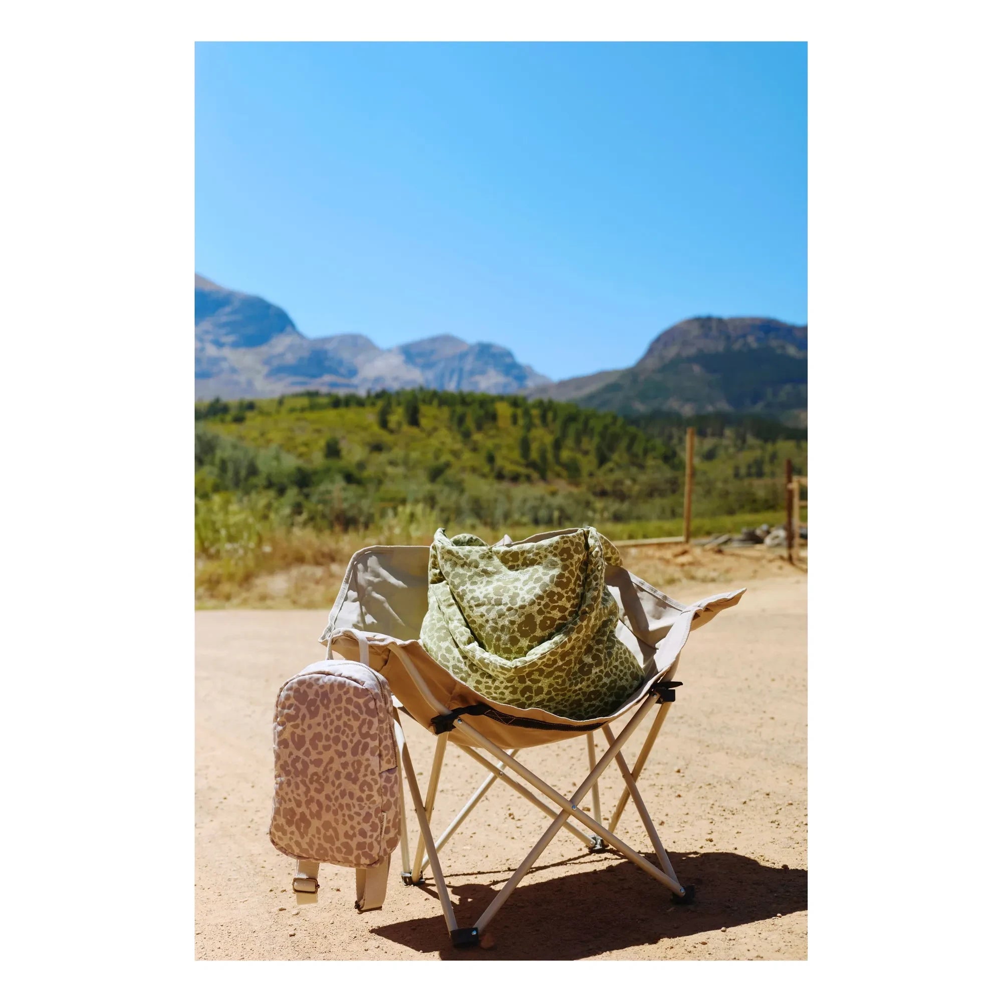 Studio Noos - Puffy Leopard Backpack | Beige