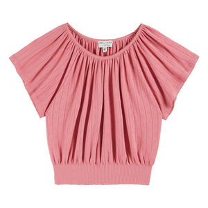 Emile et Ida - Banka T-shirt | Raspberry