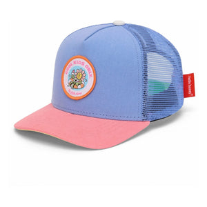 Hello Hossy - Blue Trucker Fleet Kavisli Siperlikli Şapka