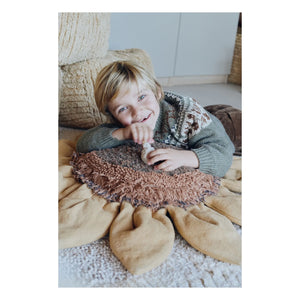 Lorena Canals - Sunflower Pouf | Yellow