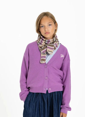 Smallable Kid - Alvi Glow Up Wool Cardigan | Bubblegum Pink