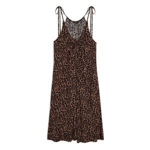 Anine Bing - Flora Leopard Dress | Brown