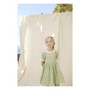 Bebe Organic - Tilia Square Smock Dress | Light Green