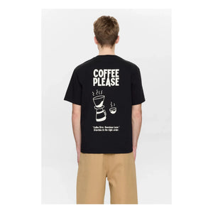 Anerkjendt - Akvillads Coffee Please Tişört | Siyah