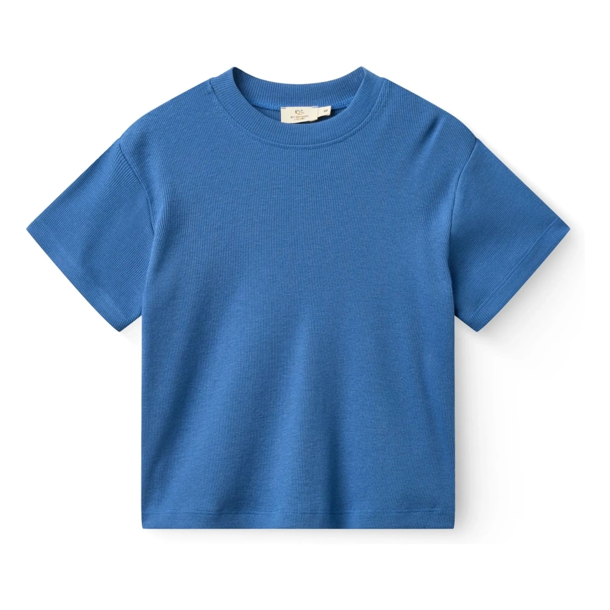 Copenhagen Colors - Organic Cotton & Modal T-Shirt | Indigo Blue