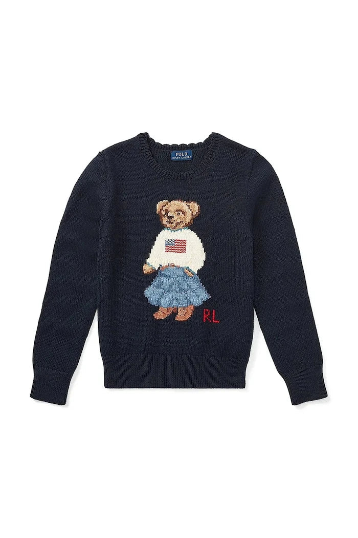 Polo Ralph Lauren Çocuk Pamuklu Kazak