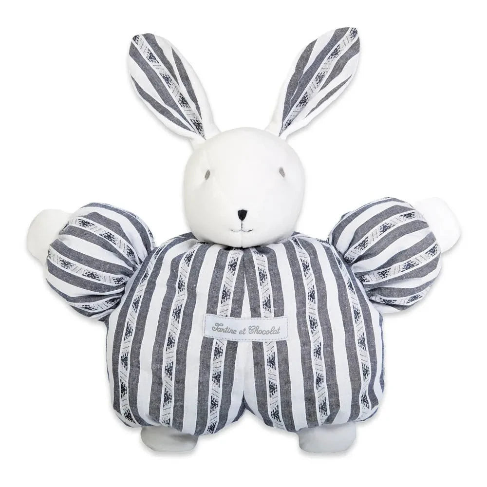 Tartine et Chocolat - Augustin The Rabbit Soft Toy 1977 - 25 cm | Navy Blue