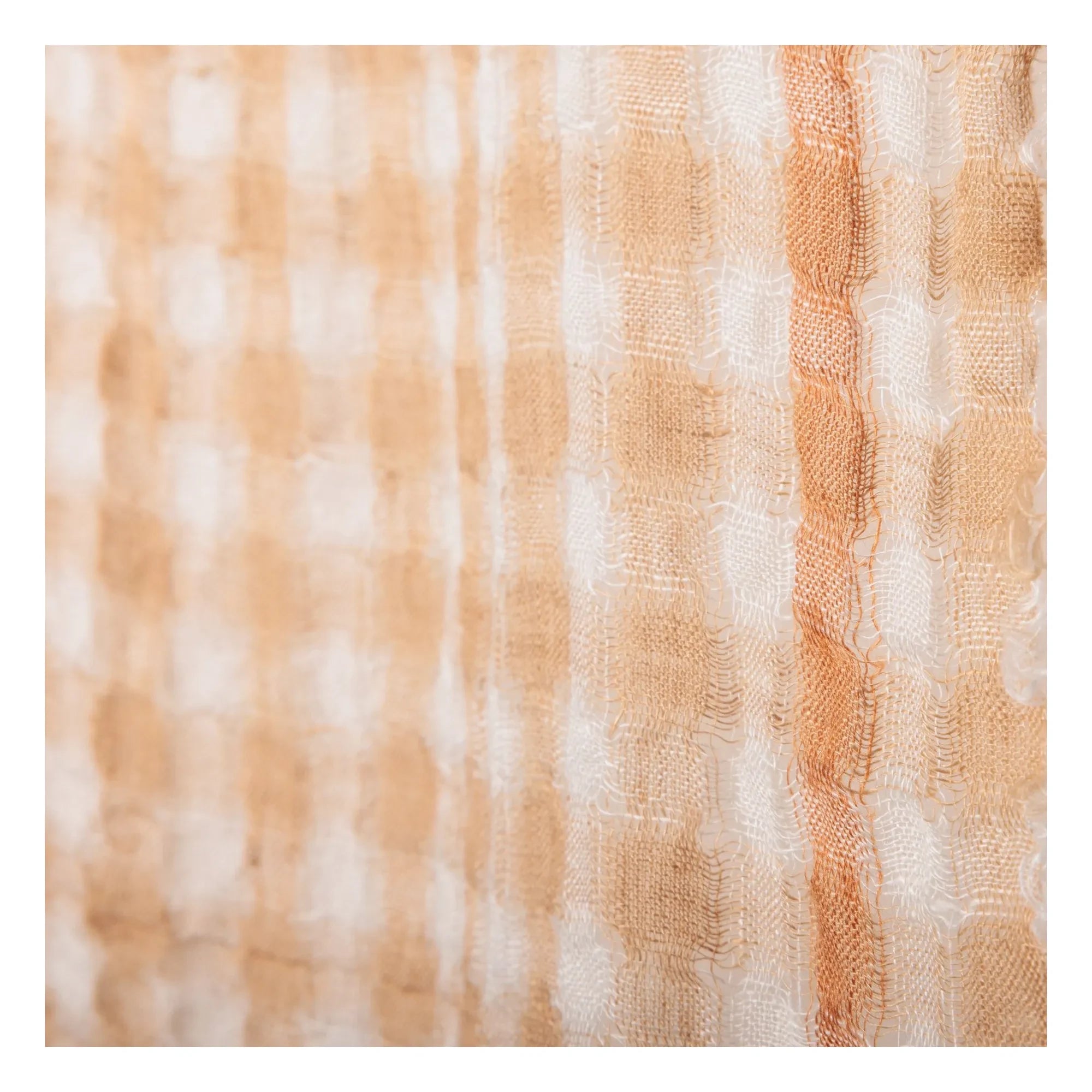 Le Monde Sauvage - Harmattan Cuba Curtain | Orange Pas