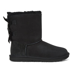UGG - Bailey Bow Astarlı Süet Botlar | Siyah