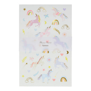 Meri Meri - Temporary Unicorn Tattoos