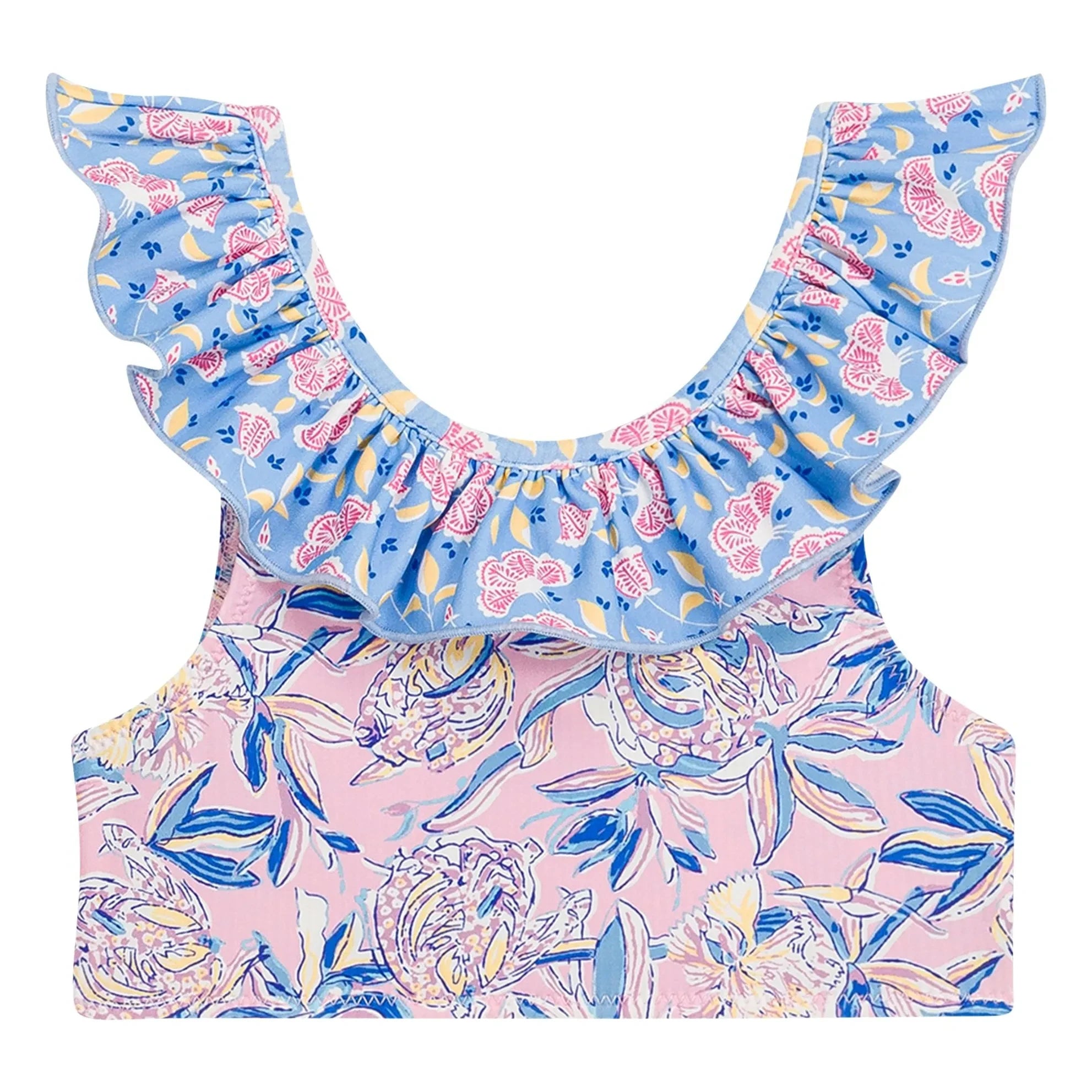 Louise Misha - Spring May Floral Recycled Ribbons | Pink