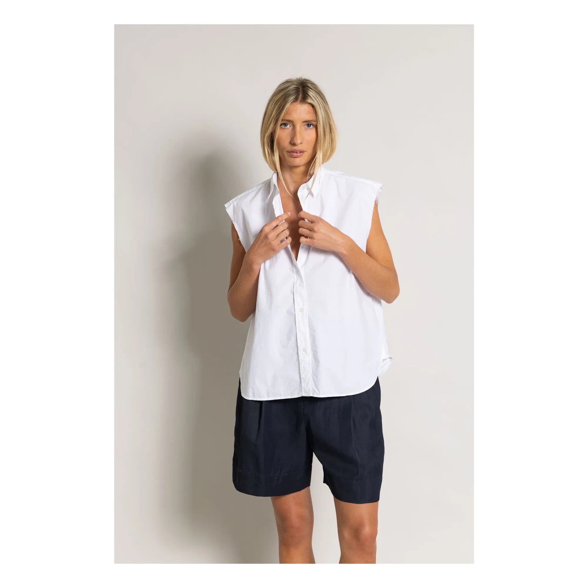 Smallable Woman - Laura Sleeveless Shirt | White