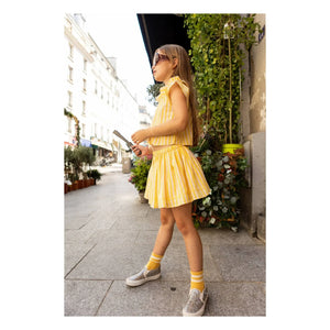 Louis Louise - Striped Opera Skirt | Yellow