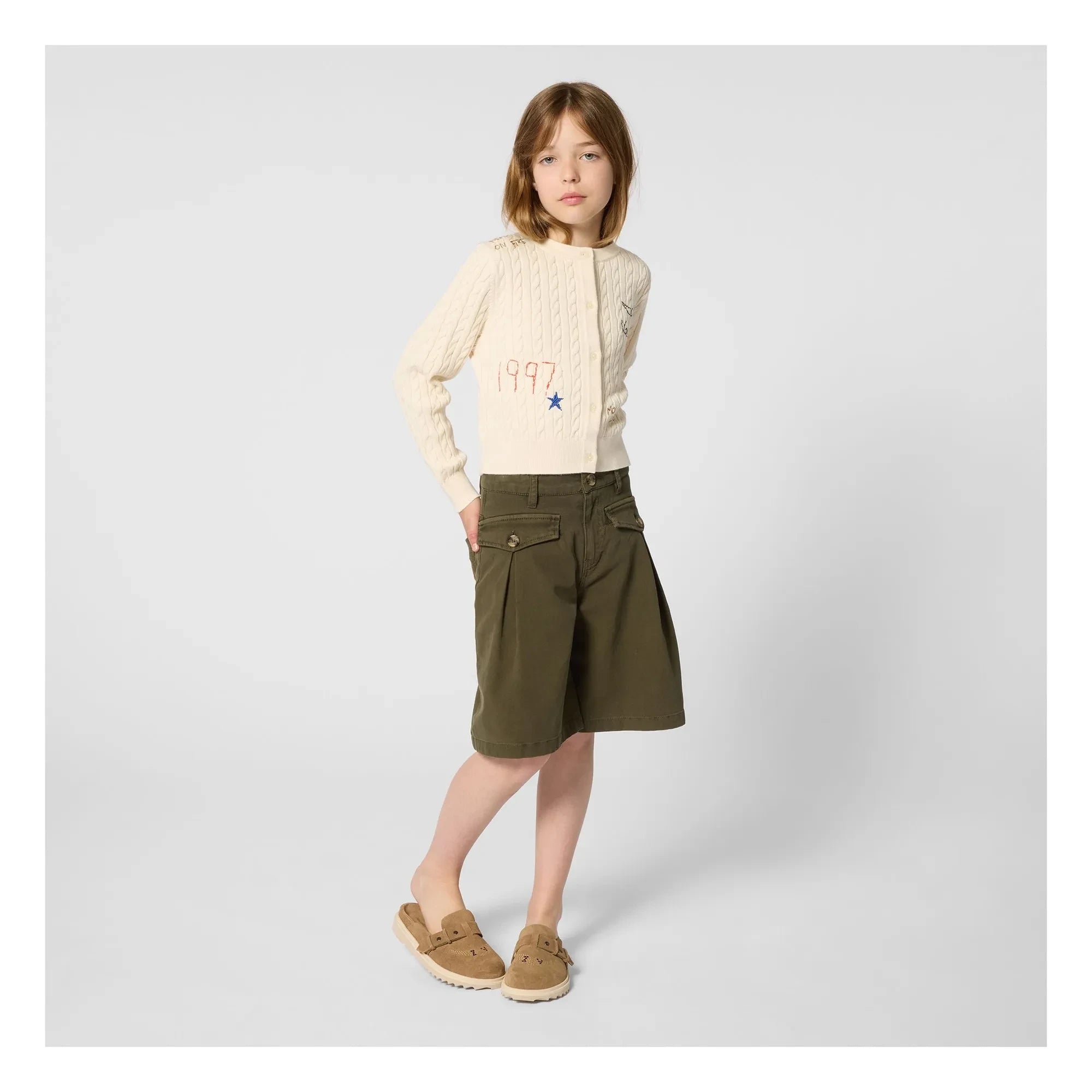 Zadig & Voltaire - Flep Pocket Bermuda Shorts | Khaki