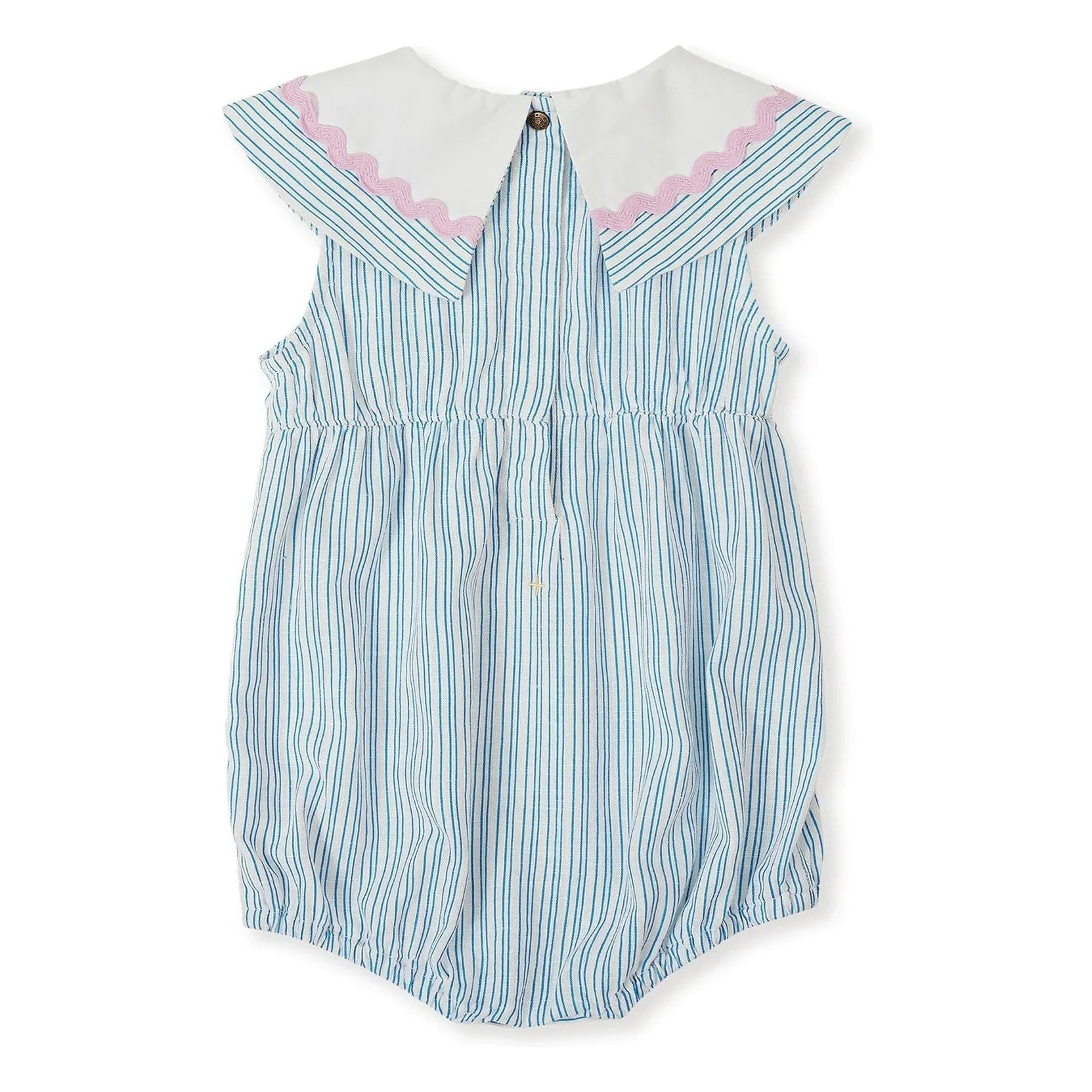 Goldie + Ace - Blue Striped Sailor Jumpsuit