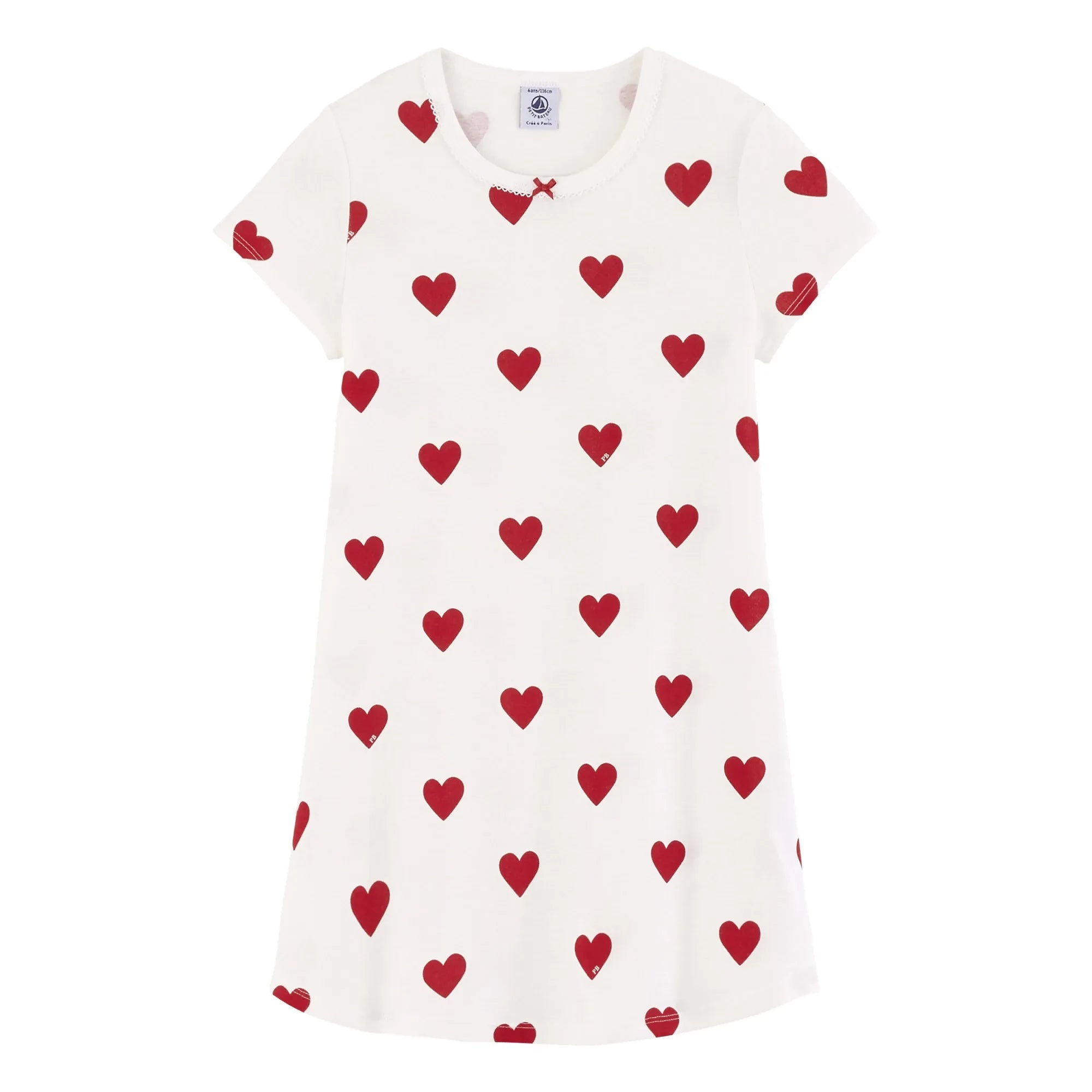 Petit Bateau - Marama Organic Cotton Nightgown | White