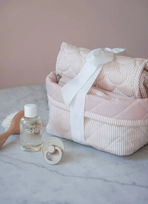 Cam Cam - Classic Striped Newborn Gift Set | Pink