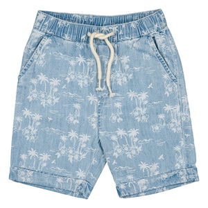 Louis Louise - Denim Bermuda Soho Hawaii | Light Blue
