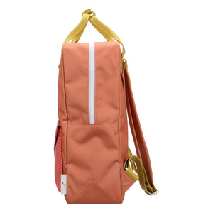 Sticky Lemon - Large Envelope Backpack | Coral