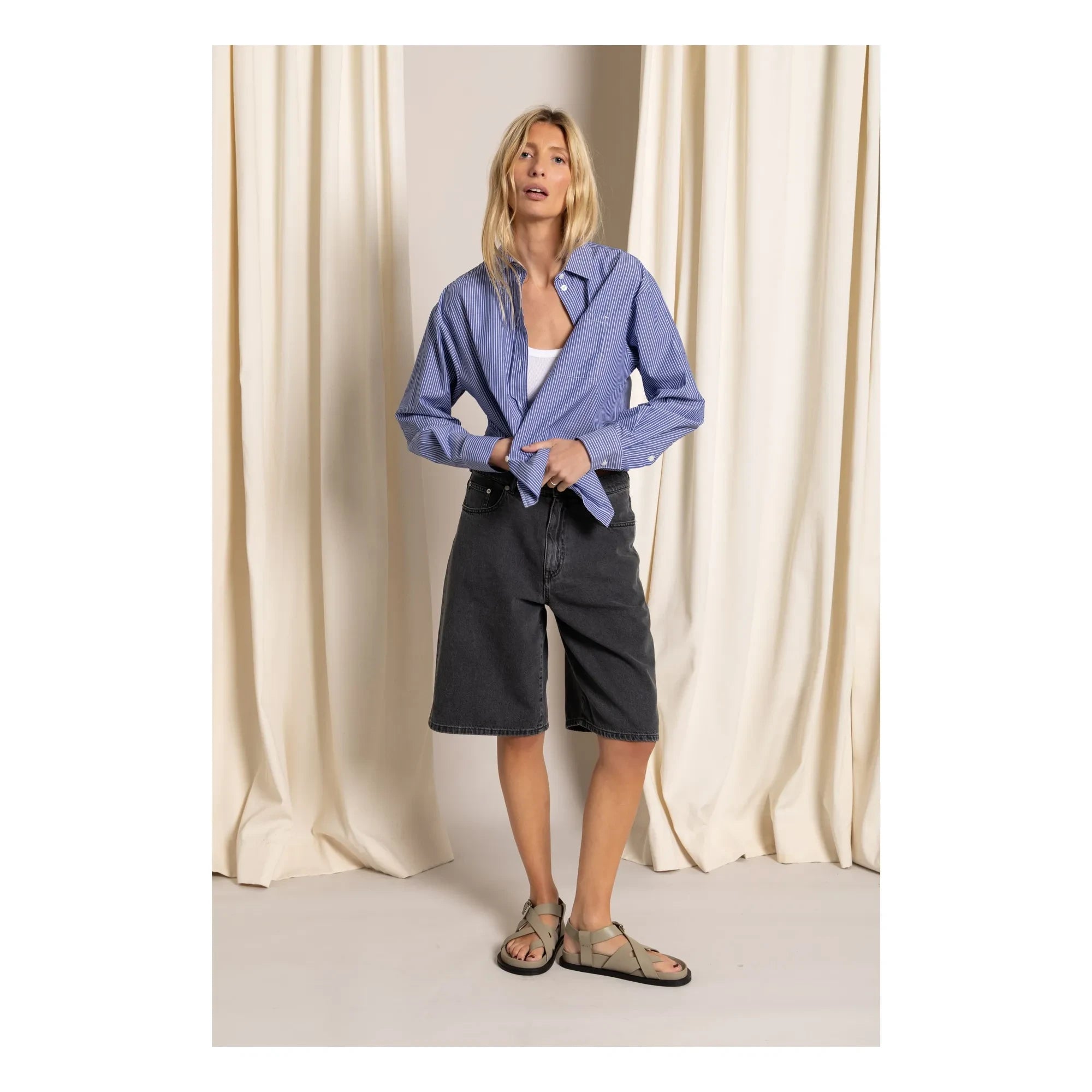 Smallable Woman - Kanel Striped Shirt | Blue
