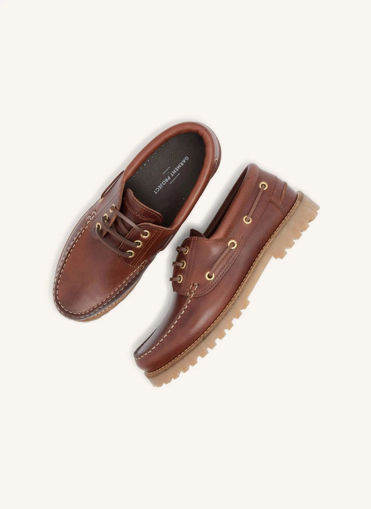 Garment Project - Ollie Boat Shoe | Light Brown