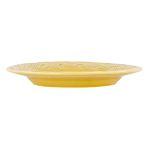 House of Capricorn - Vime Dessert Plate | Ocher