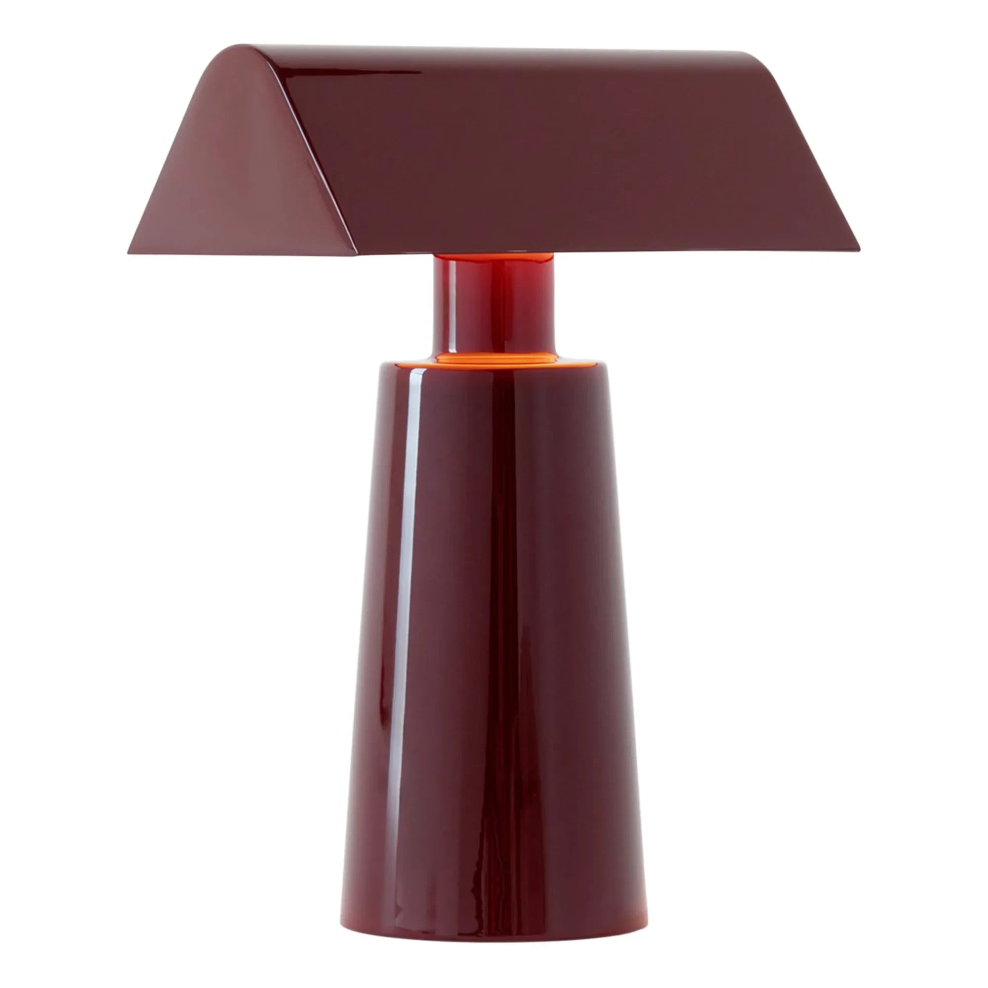 & Tradition - Caret MF1 Portable Lamp | Burgundy