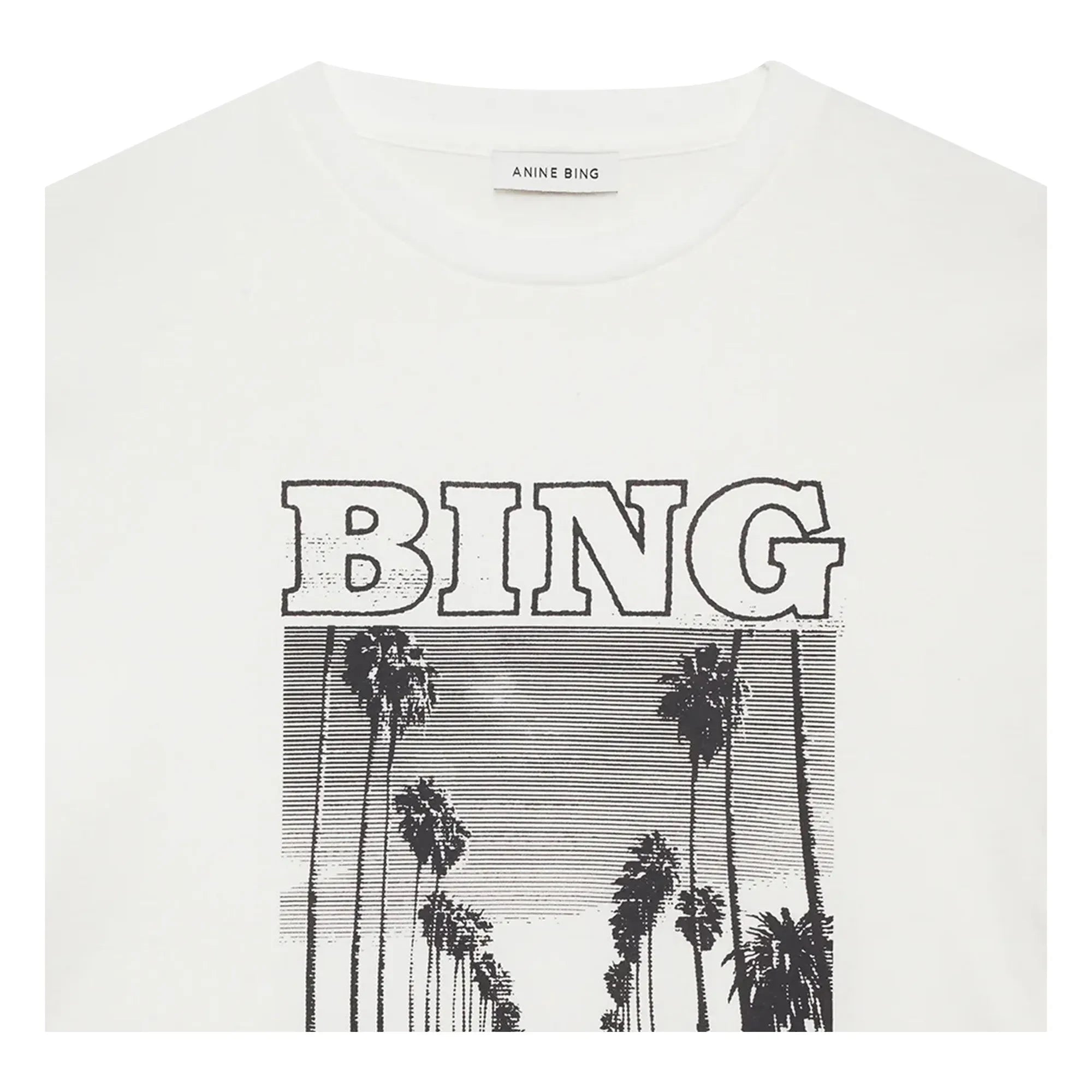 Anine Bing - Louis T-shirt | Beyaz